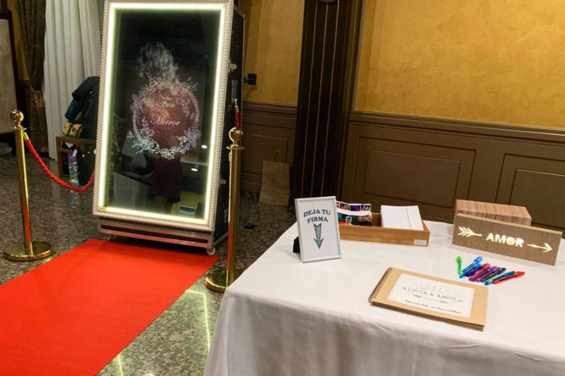 Fotomaton para Bodas Libro de firmas